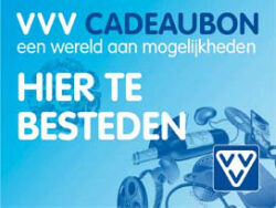 VVV cadeaubon VVV cadeaubon. U kunt uw VVV bonnen bij ons inleveren!